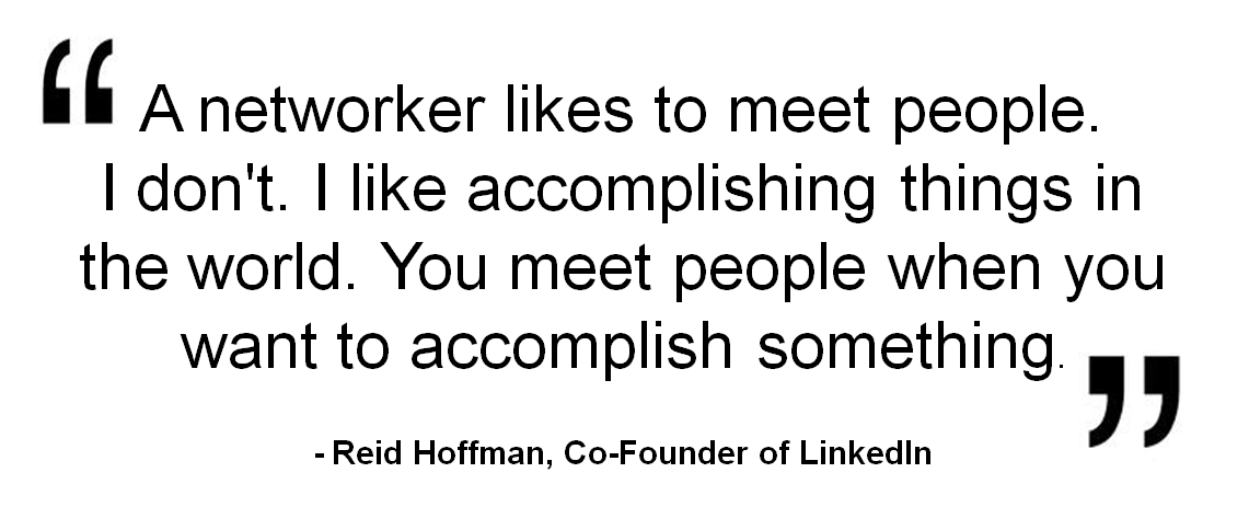 Reid Hofmann LinkedIn Quote